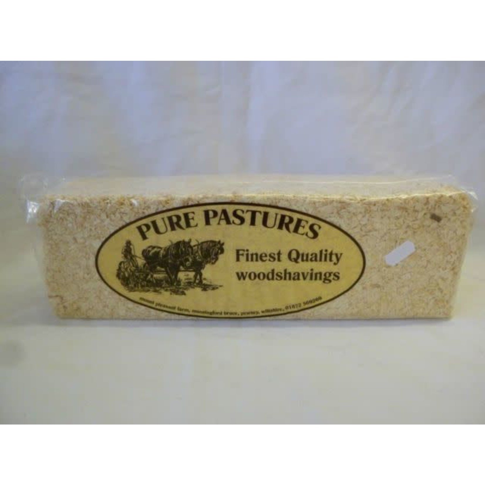 Pure Pastures Wood Shavings, Mini Bag