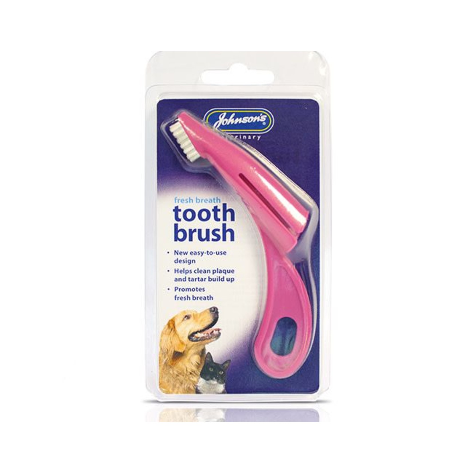 Johnson's Veterinary Fresh Breath Toothbrush for dogs & cats