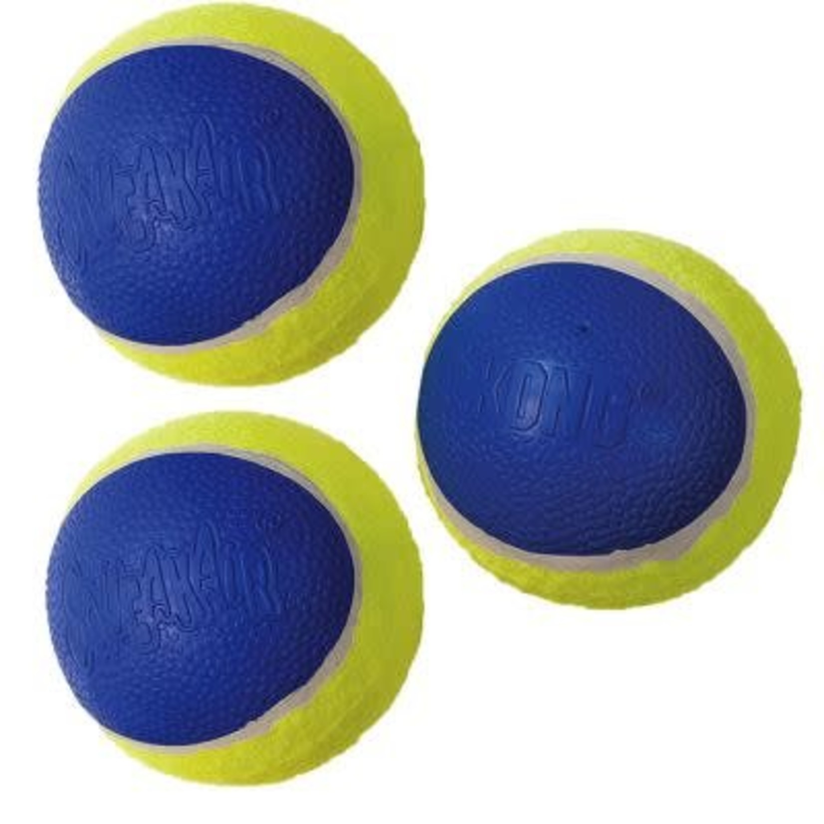 KONG Ultra Squeaker Air Ball Dog Toy Medium, 3 pack