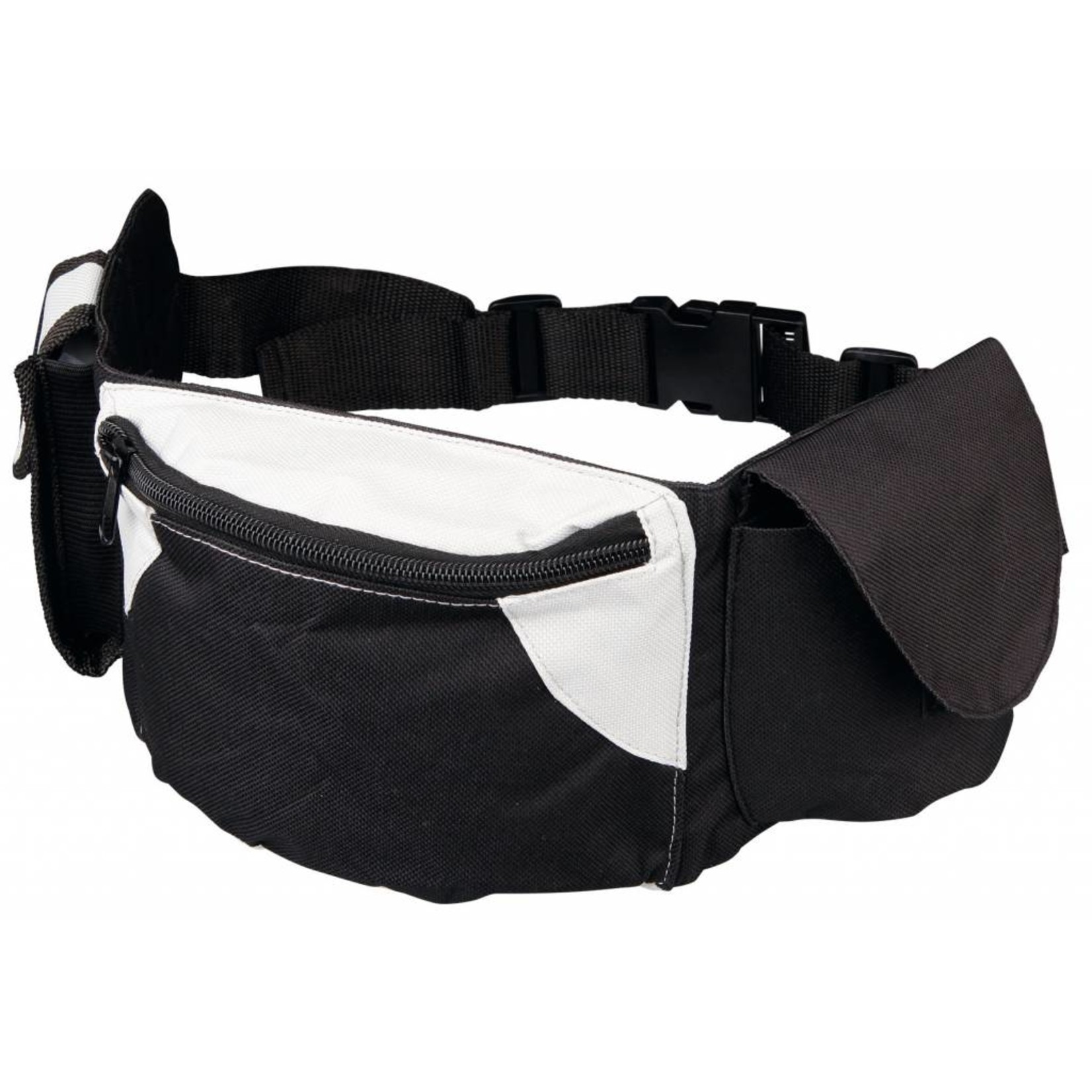 Trixie Hip Bag Baggy Belt, Black & Grey, 17 x 12 x 7cm