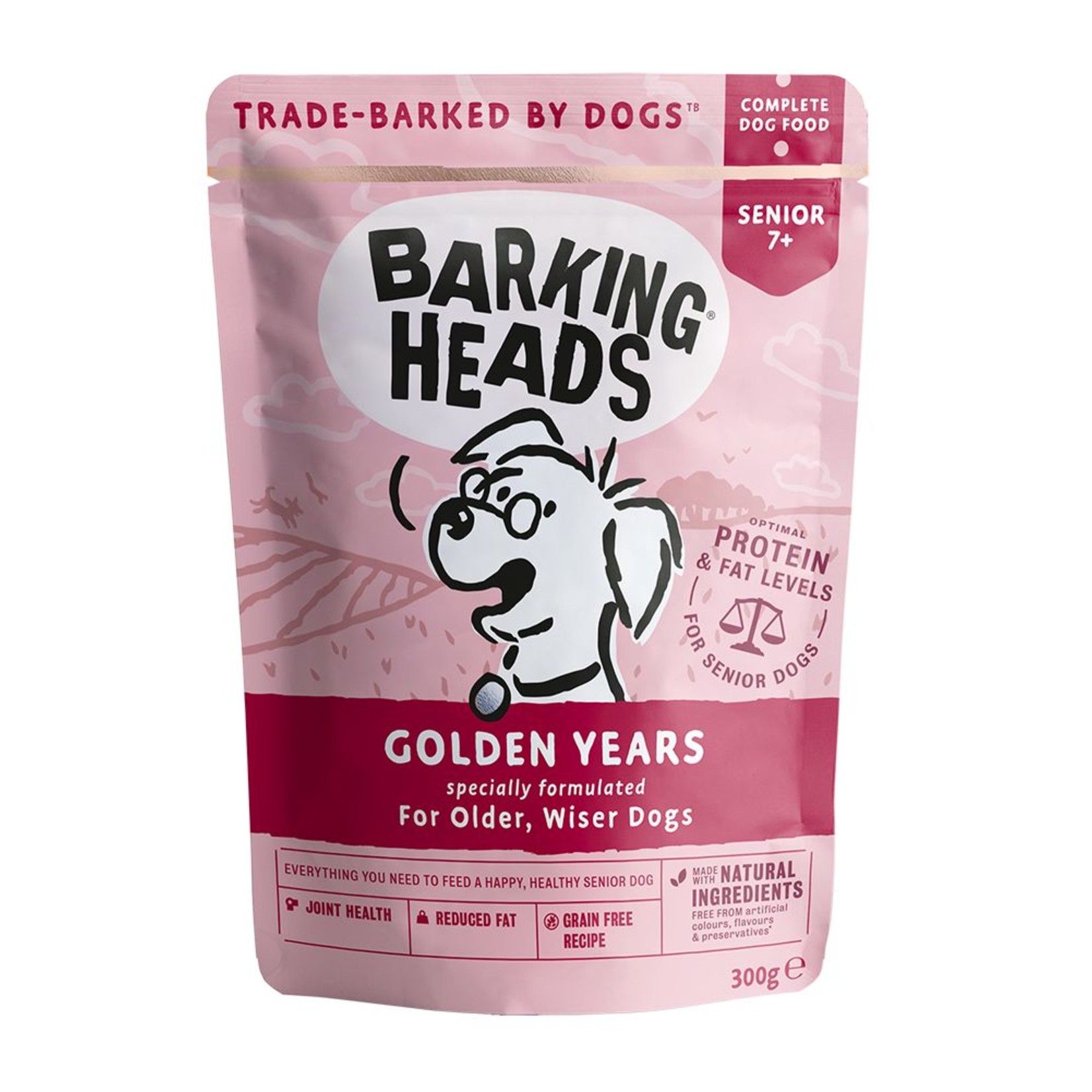 Barking Heads Golden Years Senior Wet Dog Food, 300g