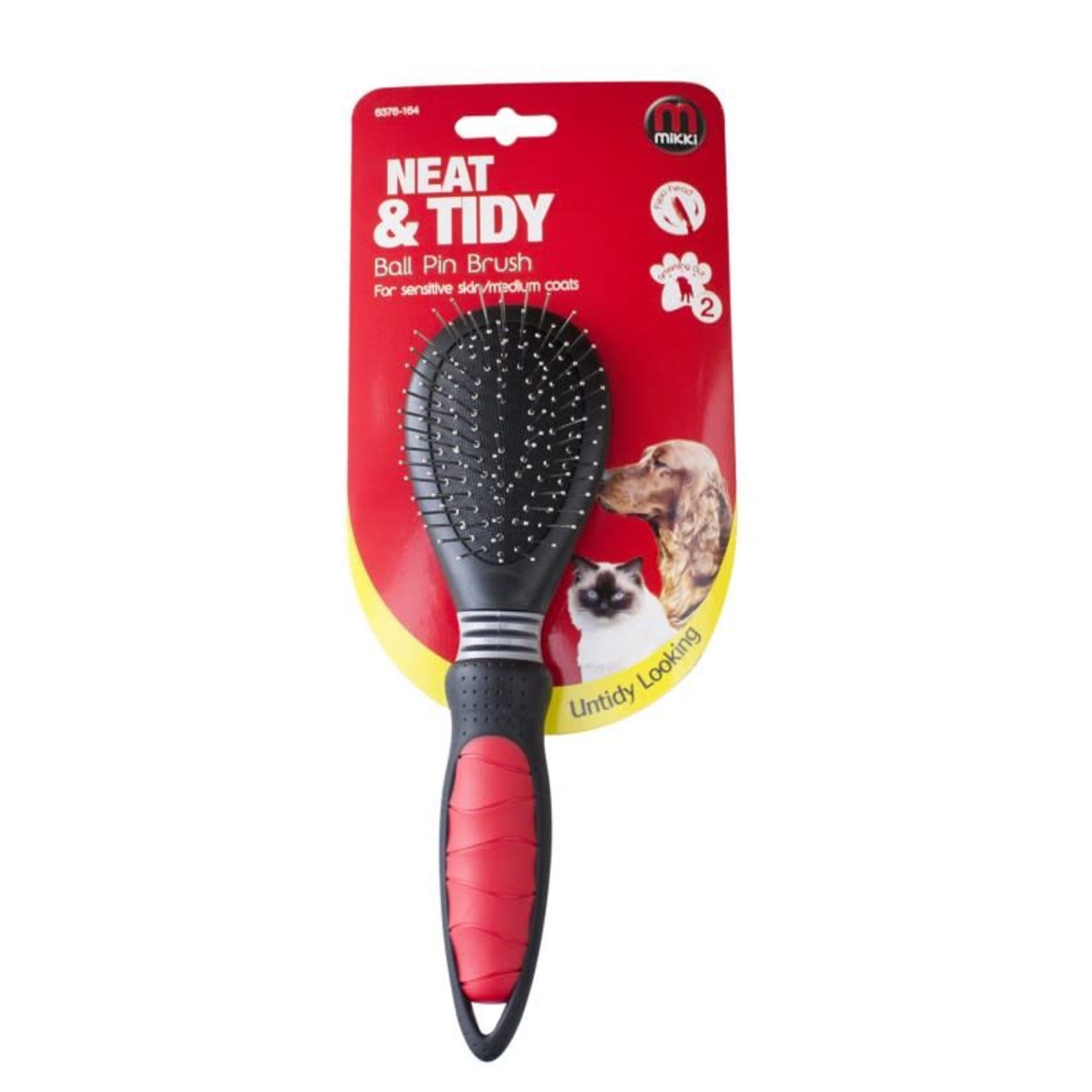 ball pin slicker brush