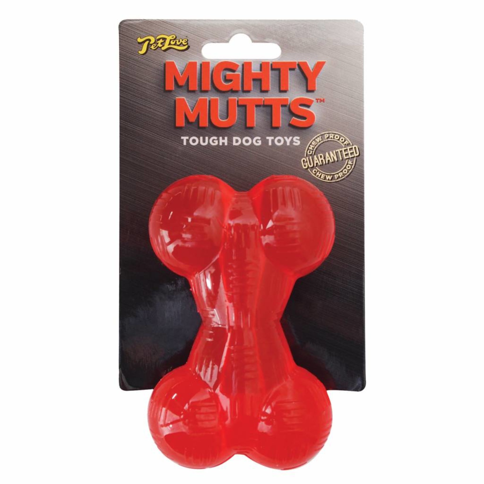 Mighty Mutts Rubber Bone Dog Toy