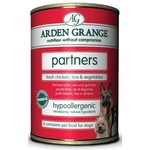 Arden Grange Partners Adult Wet Dog Food, Chicken, Rice & Vegetables 395g, pack of 6