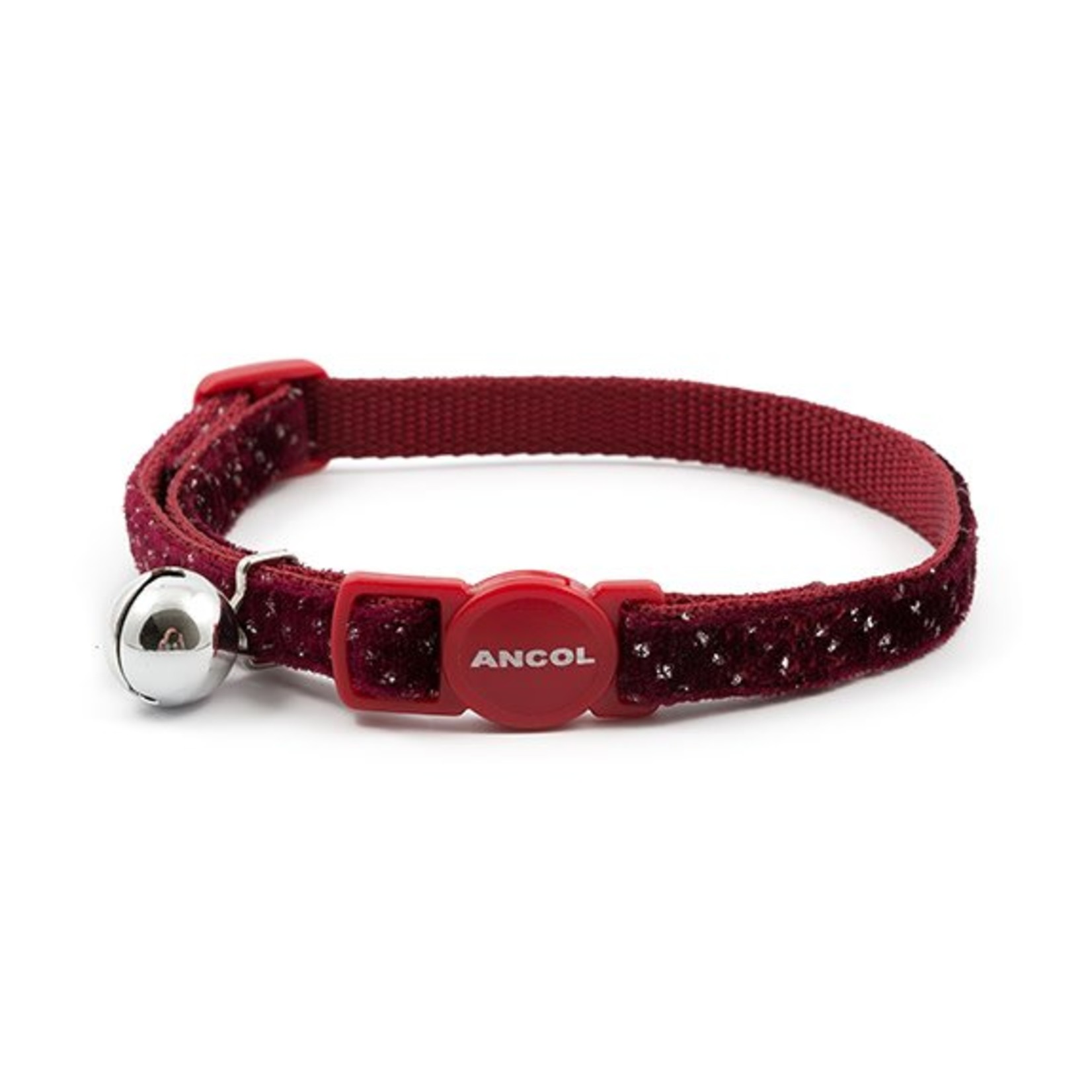 Ancol Velvet Sparkle Safety Cat Collar