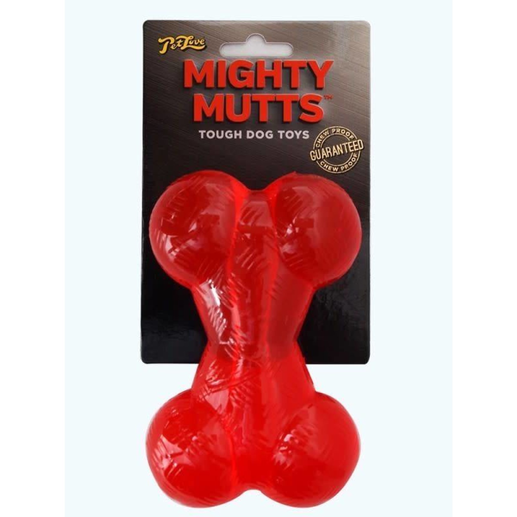 Mighty Mutts Rubber Bone Dog Toy