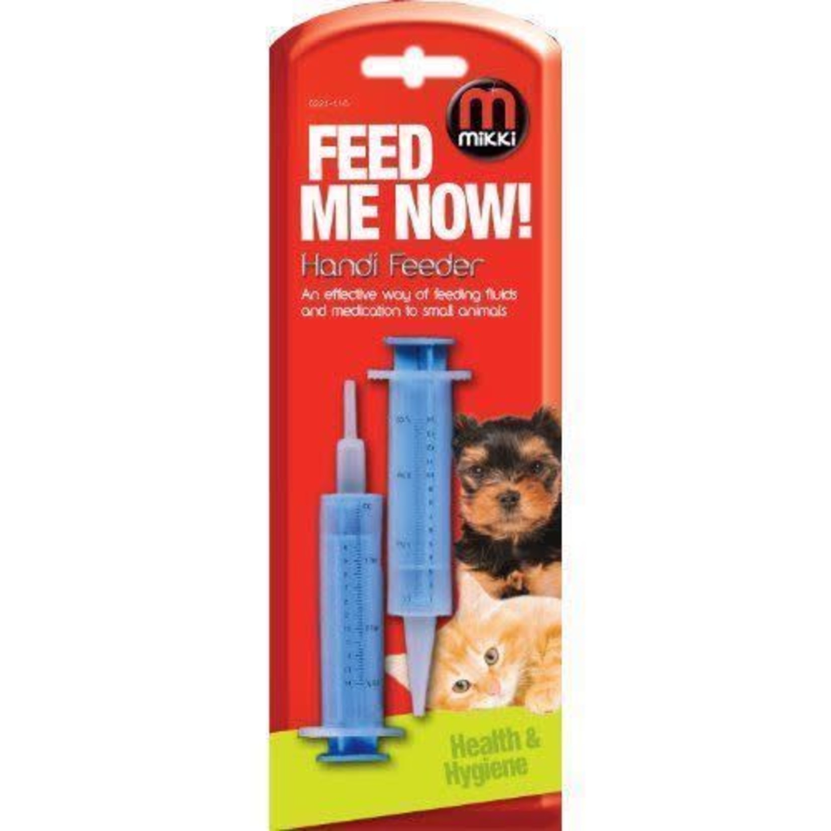 Mikki Handy Feeder Feeding Syringe for Feeding Puppies, Kittens & Baby Animals 'CLEARANCE'