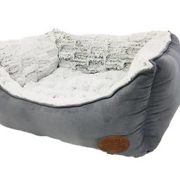 Gray Dog Bed