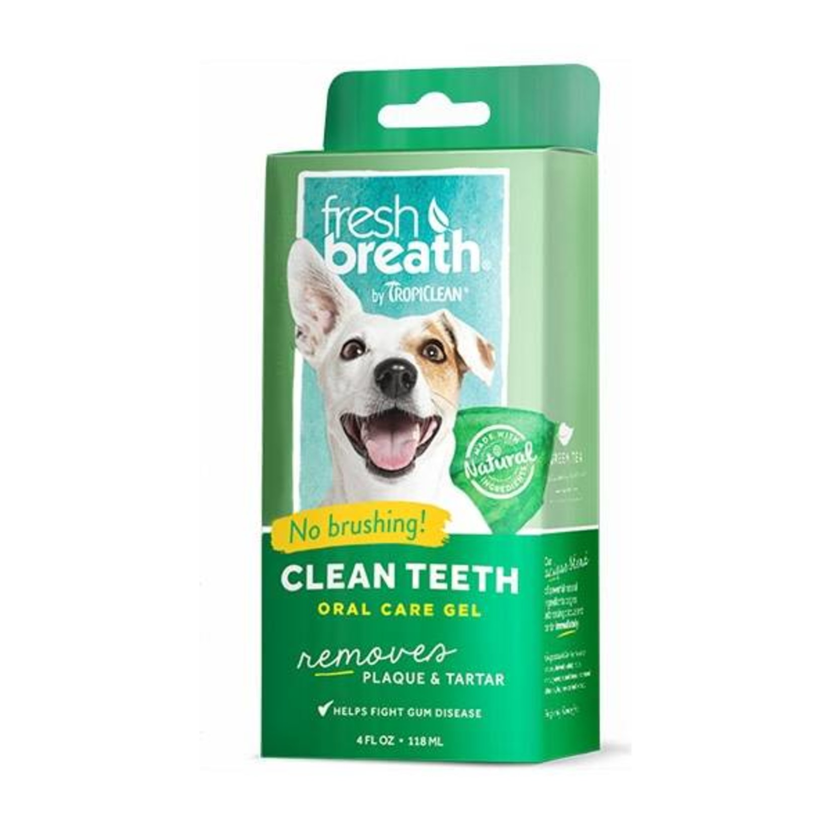 TropiClean Oral Care Clean Teeth Gel for Dogs, 118ml