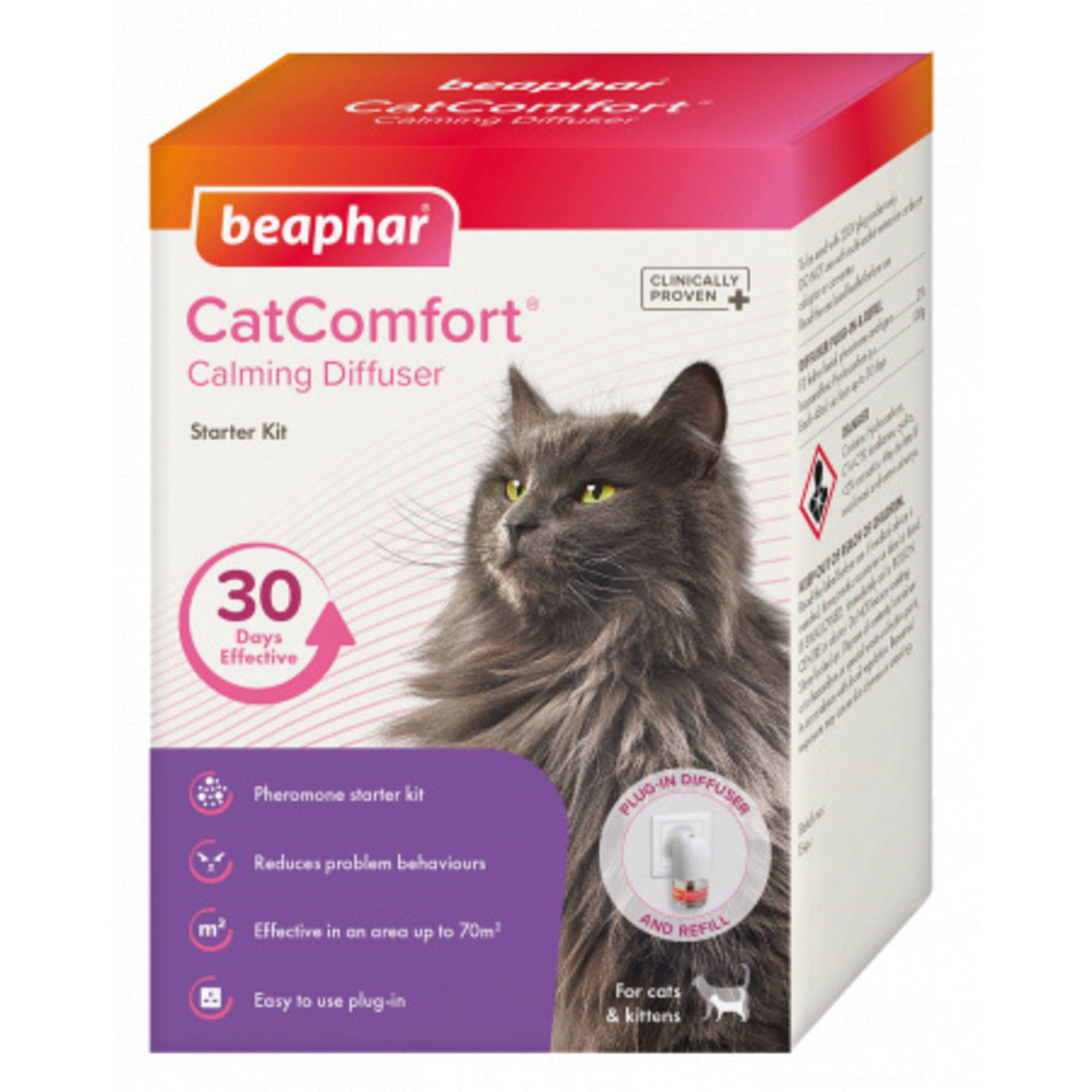 Beaphar CatComfort Calming Diffuser Starter Kit, 30 Days
