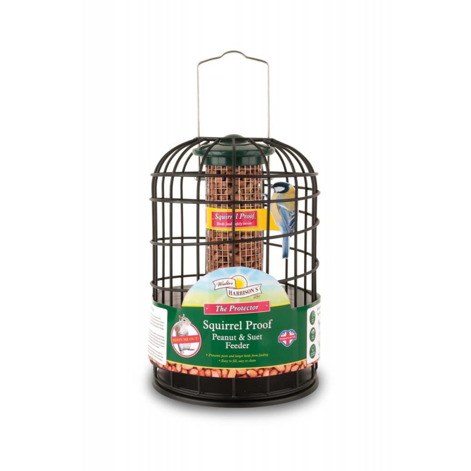 Harrisons Die Cast Protector Peanut/Suet Feeder 20cm