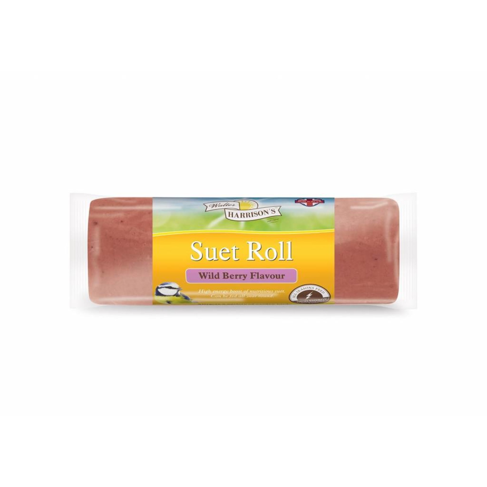 Harrisons Suet Roll with Wild Berries for Wild Birds, 500g