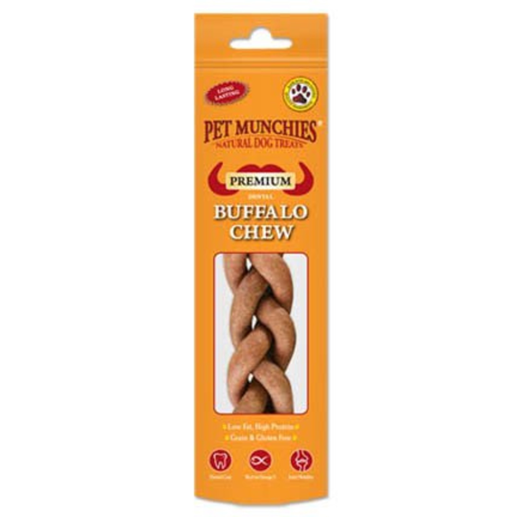 Pet Munchies Premium Dental Buffalo Chew Natural Dog Treat