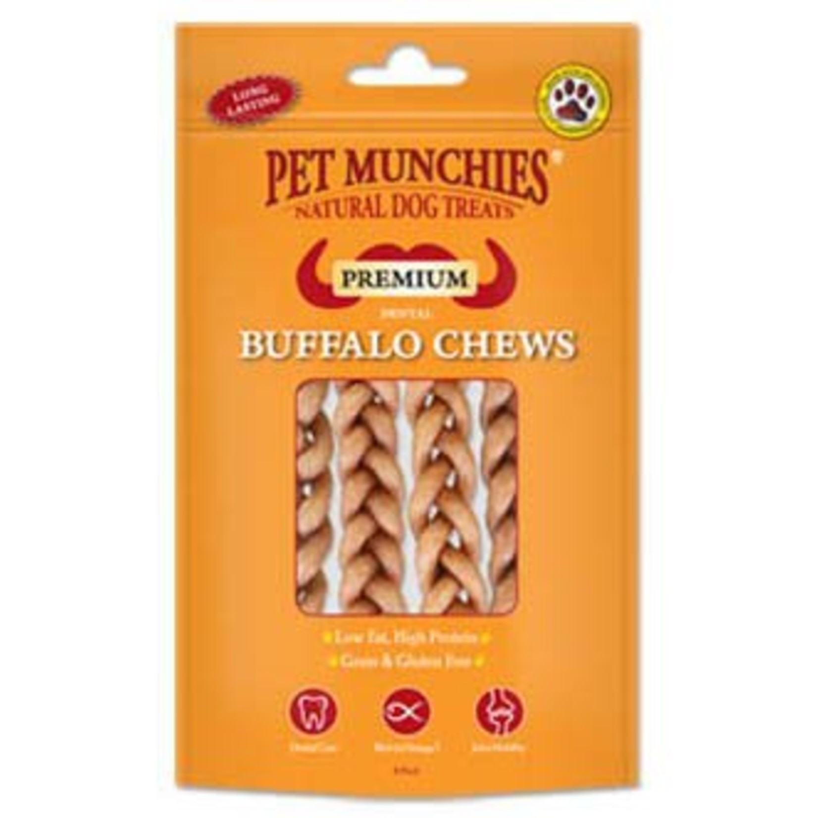 Pet Munchies Premium Dental Buffalo Chew Natural Dog Treat