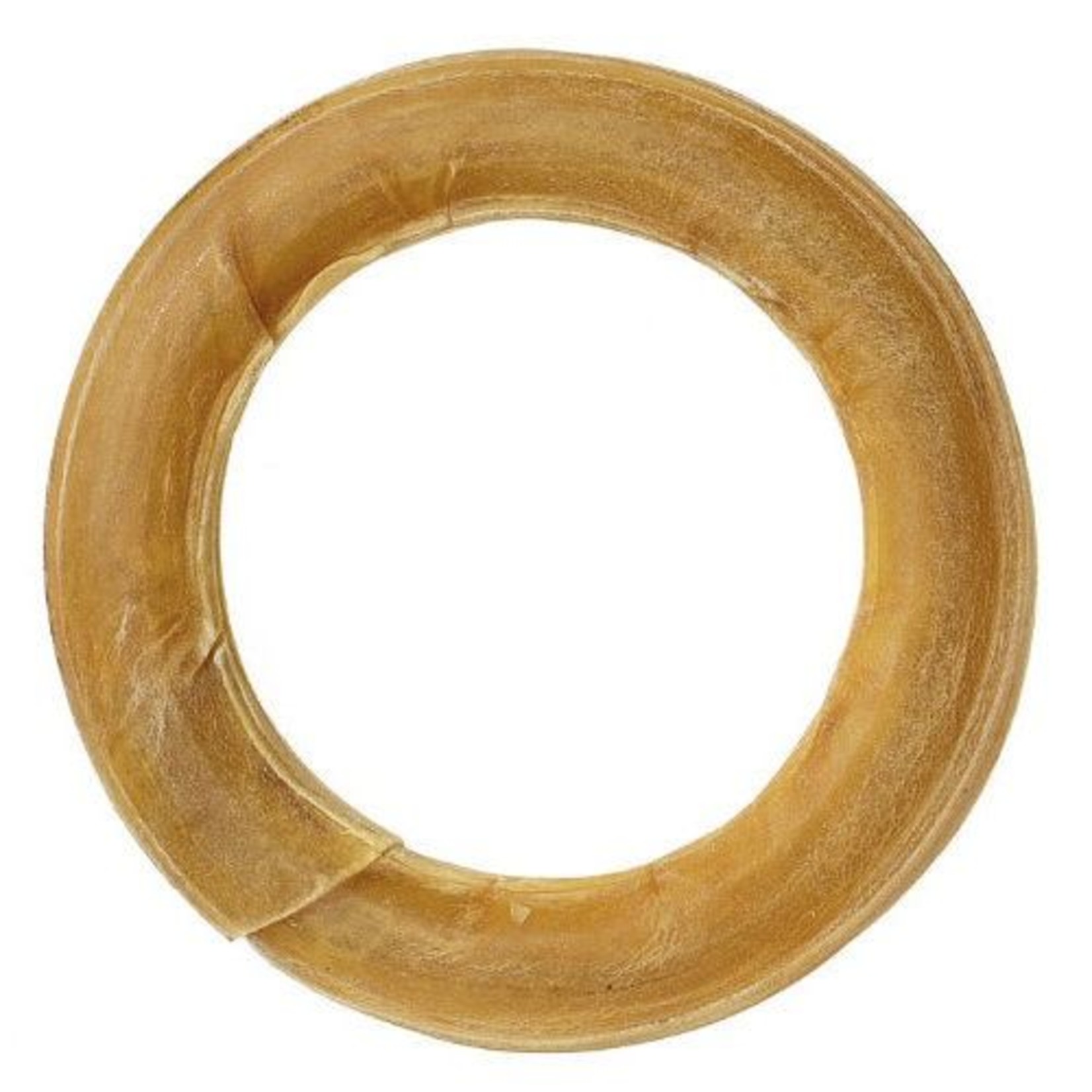 Rawhide Pressed Ring Dog Chew, 6 inch/15cm