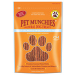 Pet Munchies Wild Salmon & Sweet Potato Sticks 100% Natural Dog Treats, 90g