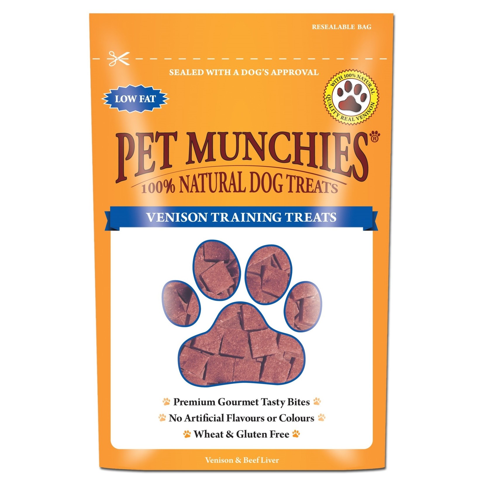 Pet Munchies Venison Training Treats 100% Natural Dog Treats, 50g