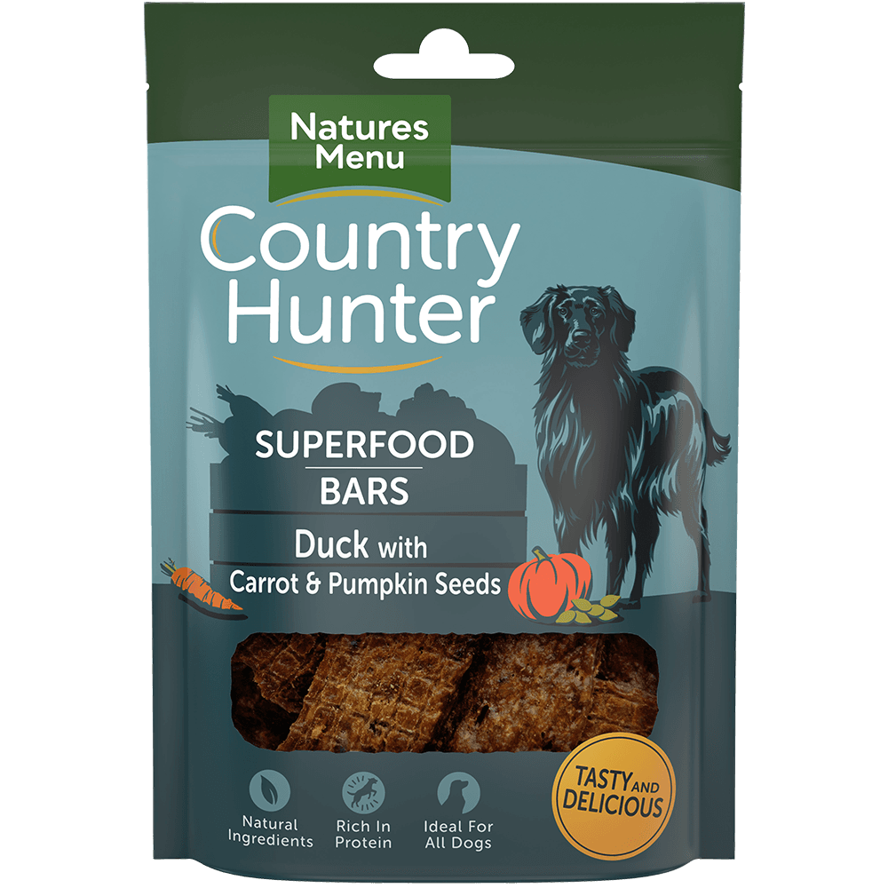 Country Hunter Superfood Bar Duck with Carrot &amp; Pumpkin