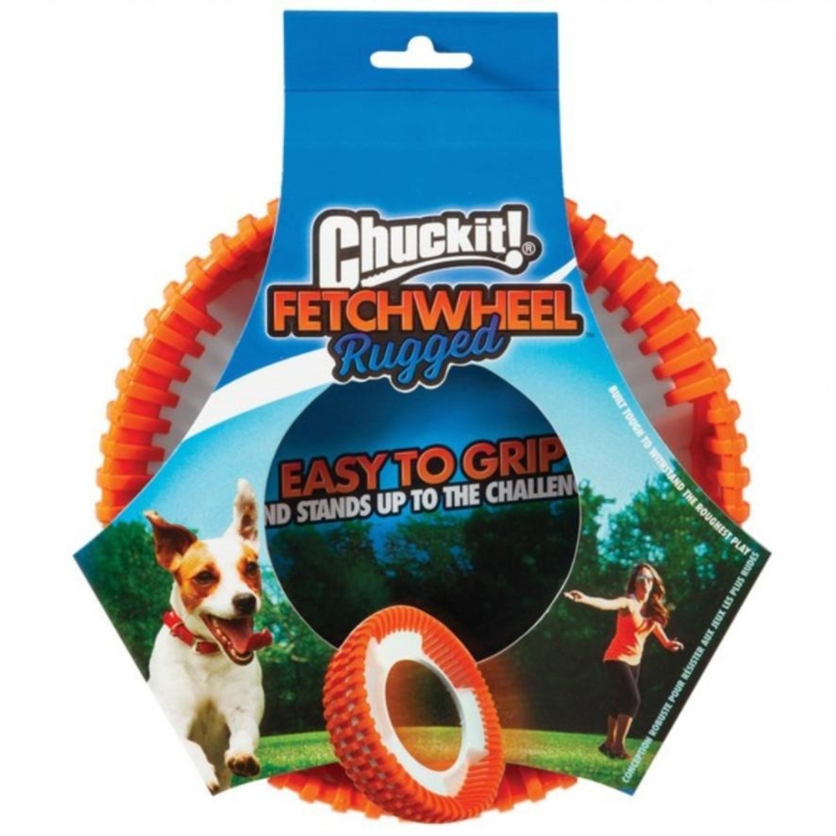 Chuckit! Rugged Fetch Wheel Dog Toy 20cm