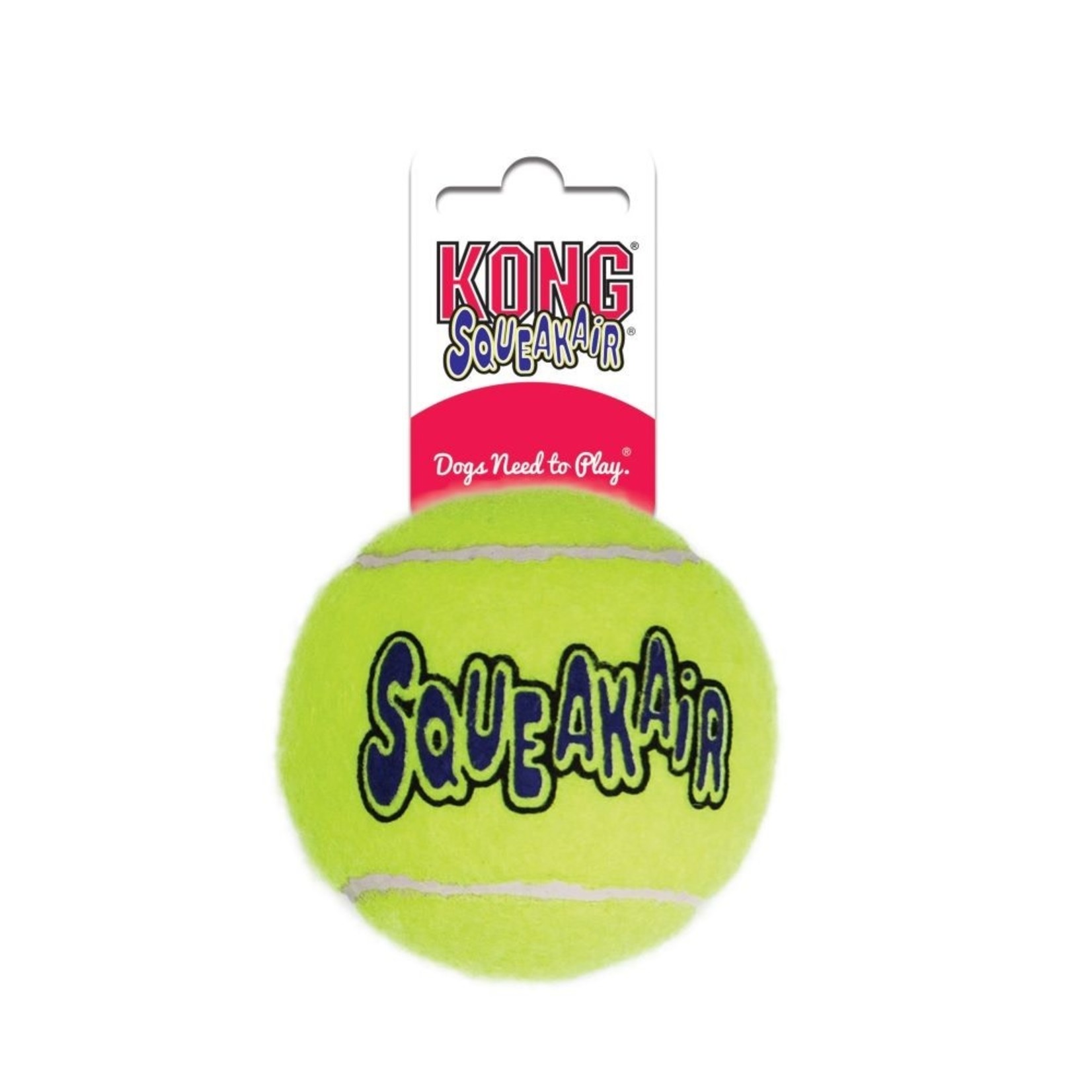 KONG AirDog Squeaker Tennis Ball Dog Toy