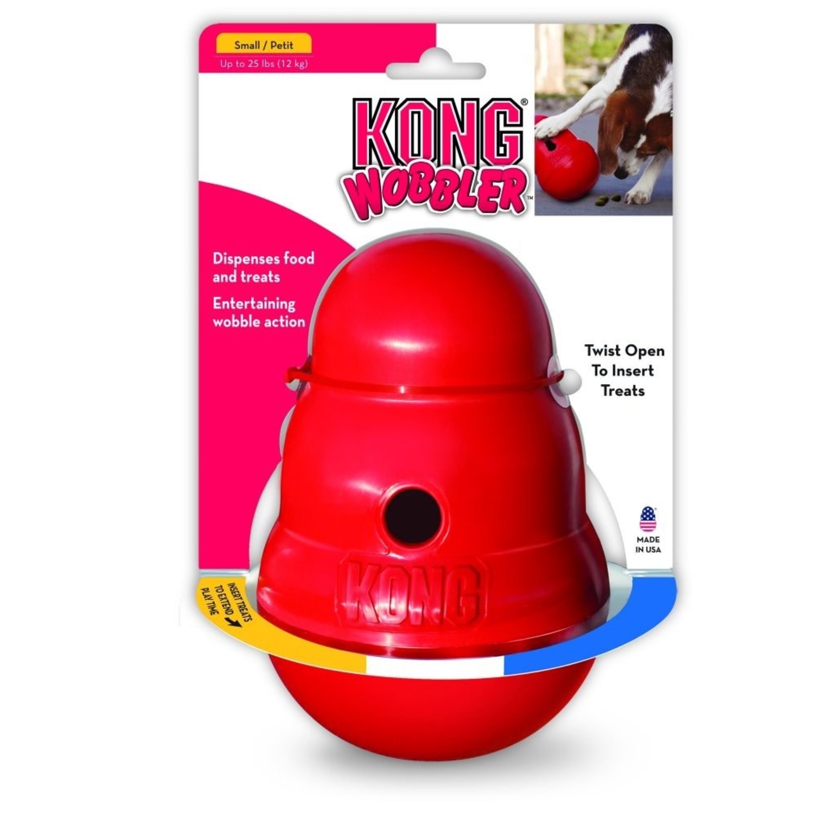 KONG Treat Wobbler Food-dispensing Toy