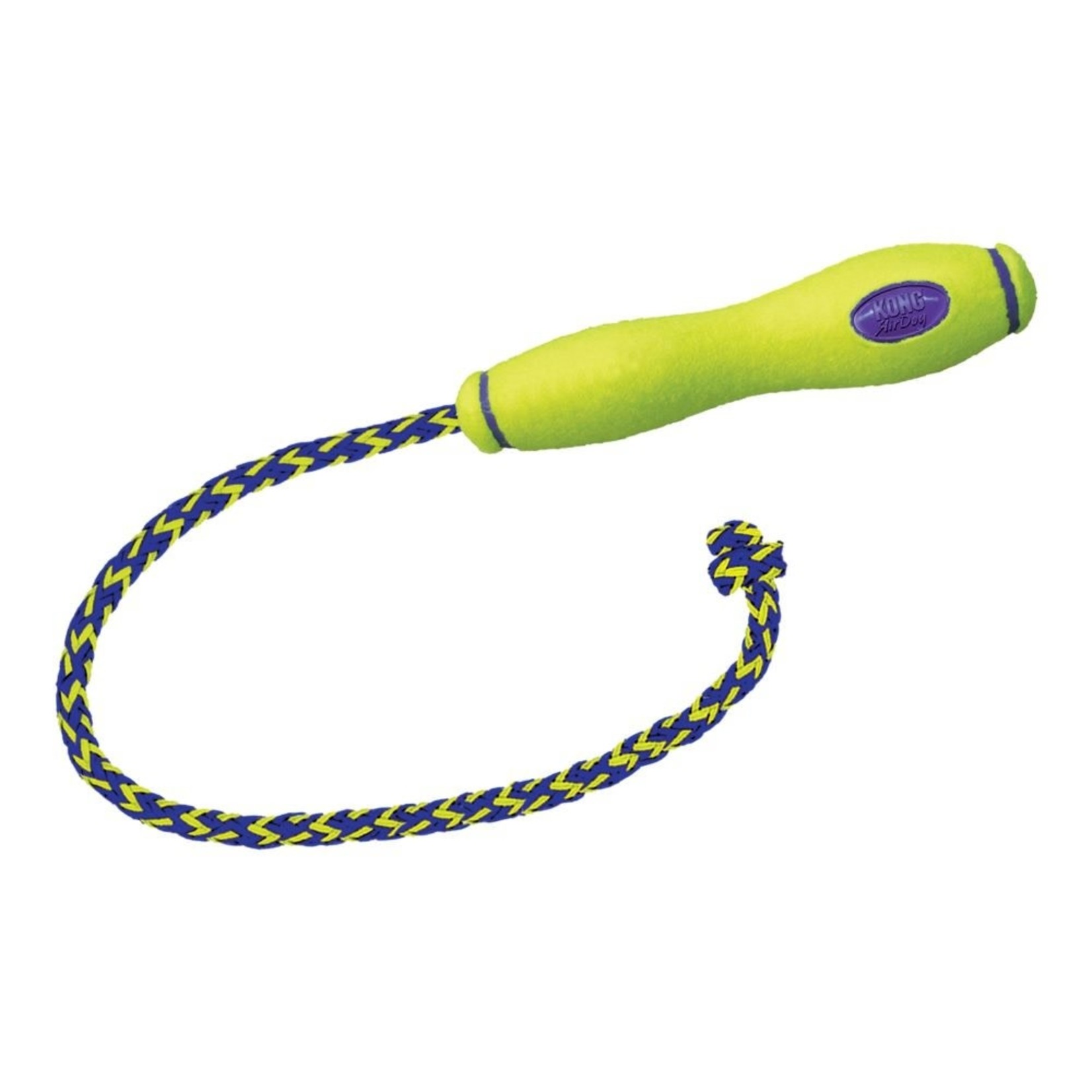 KONG AirDog Squeaker Fetch Stick with Rope Dog Toy