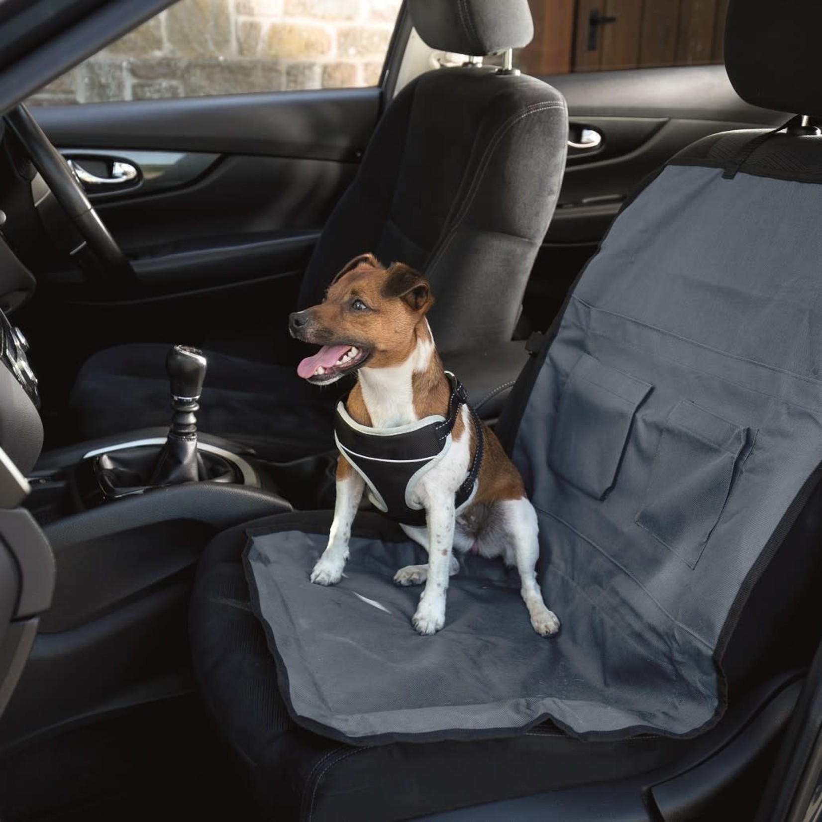 Henry Wag Single Seat Car Cover Protector for Pets, Steel Grey