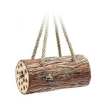 Tom Chambers Bee Log Nest with Rope Hanger (FSC)