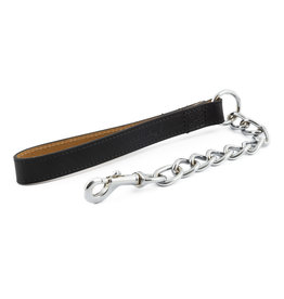 leather chain dog leads