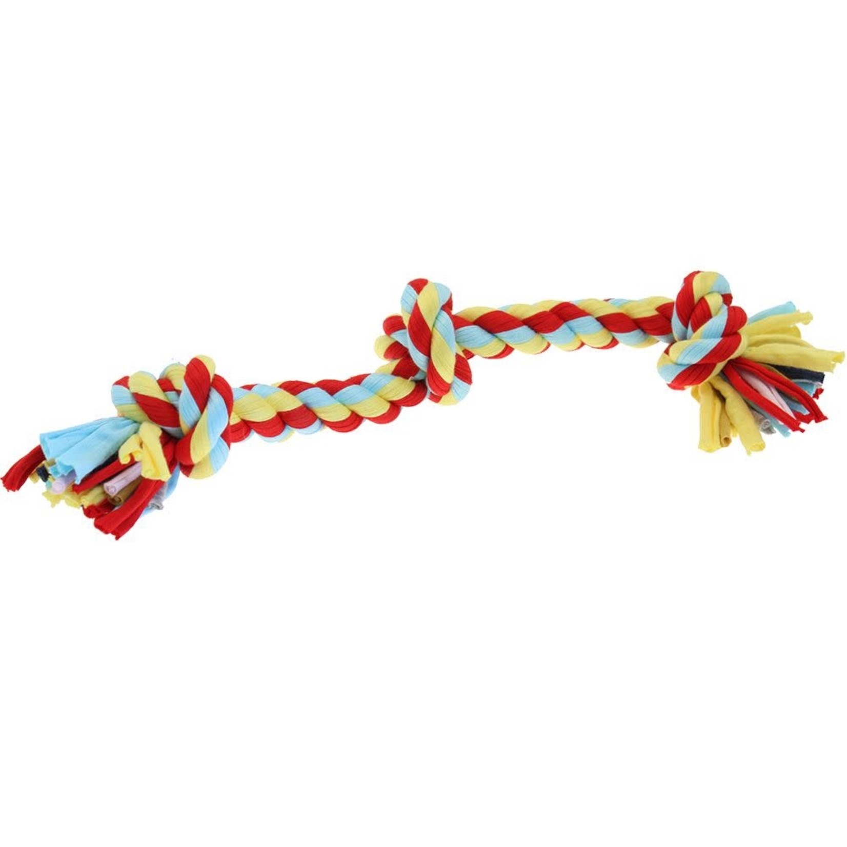 Happy Pet Twist-Tee 3 Knot Tugger Dog Toy