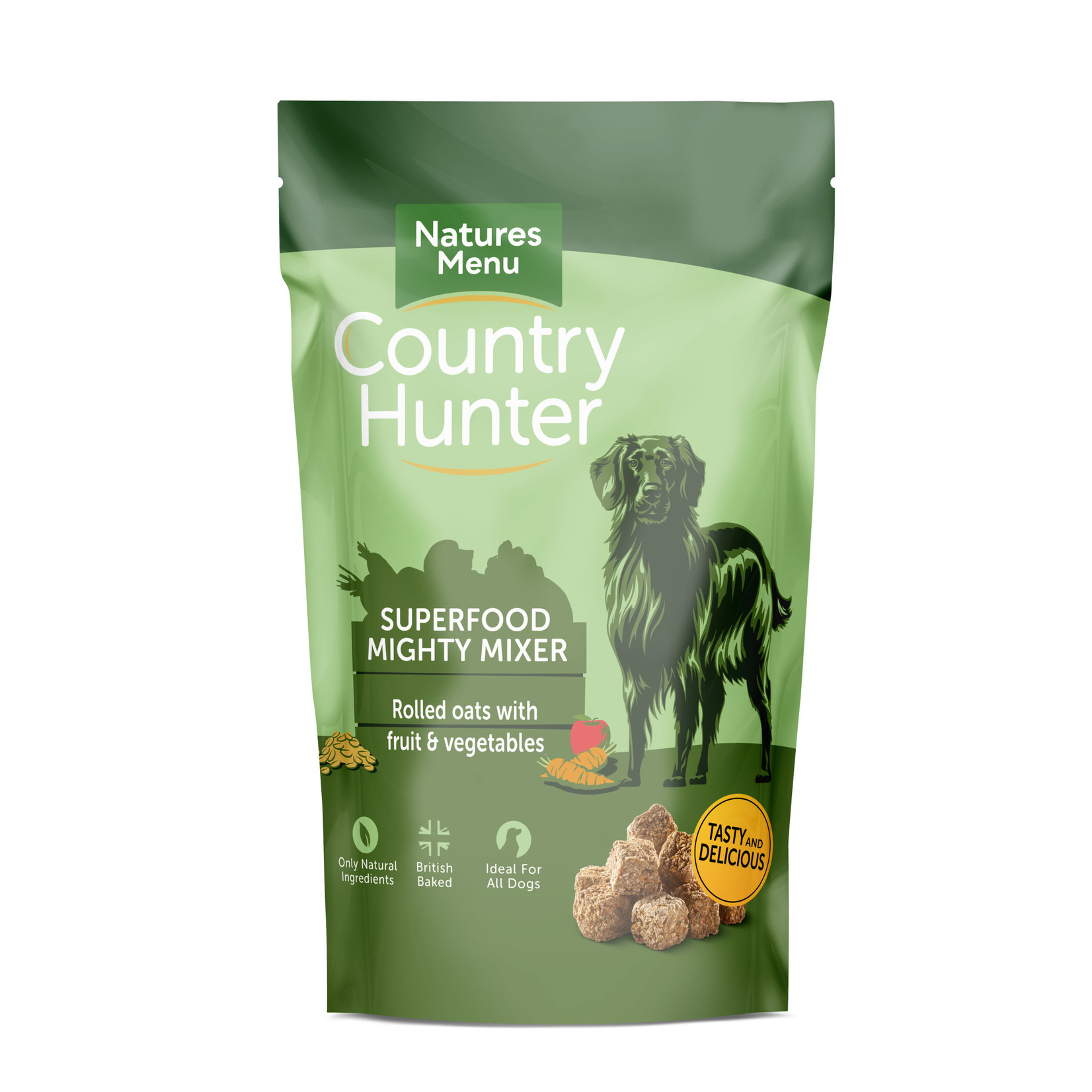 natures menu Country Hunter Superfood Crunch Mighty Mixer Adult Dog Dry Food, 1.2kg