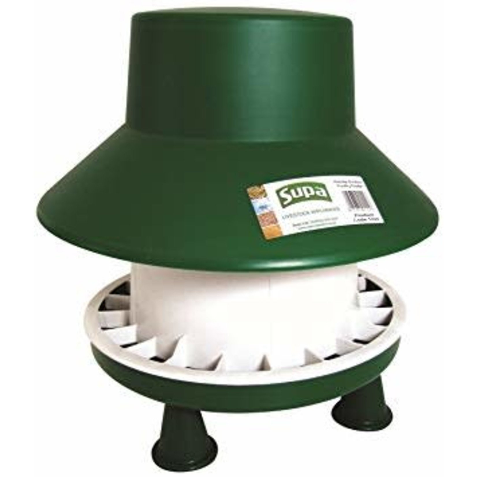 Supa Hassop Outdoor Poultry Feeder with Fins 6kg