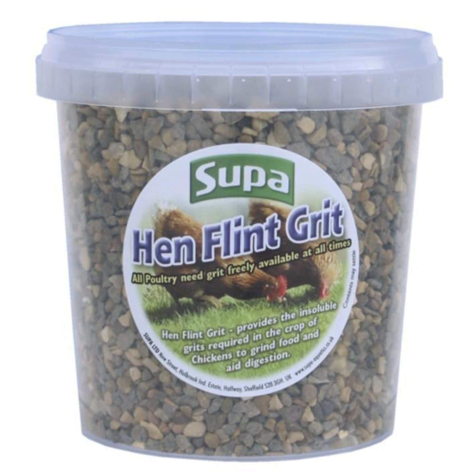 Supa Hen Flint Grit 1ltr