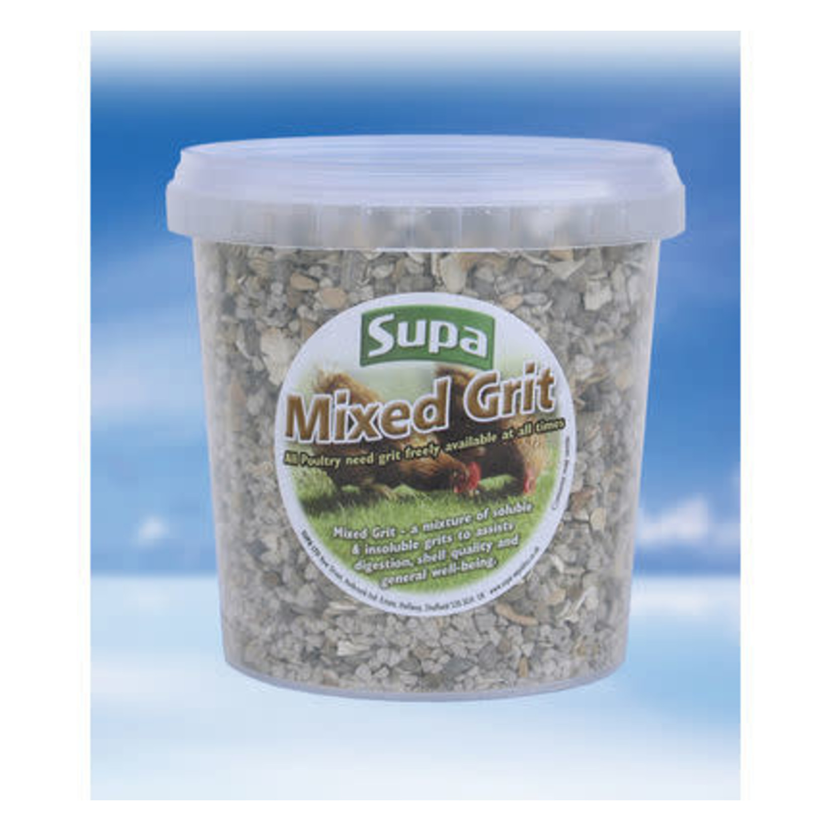 Supa Poultry Mixed Grit, 1 litre