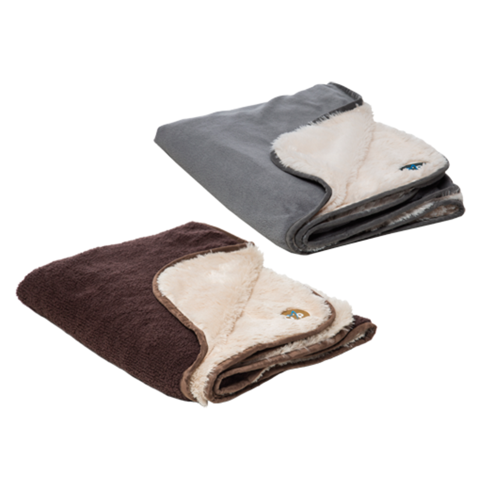 Gor Pets Nordic Double Sided Cat & Dog Blanket, Brown