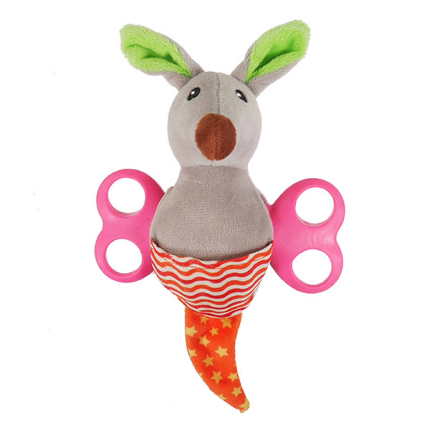 Rosewood Little Nippers Rascal Roo Soft & Cuddly Toy for Puppies & Small Dogs