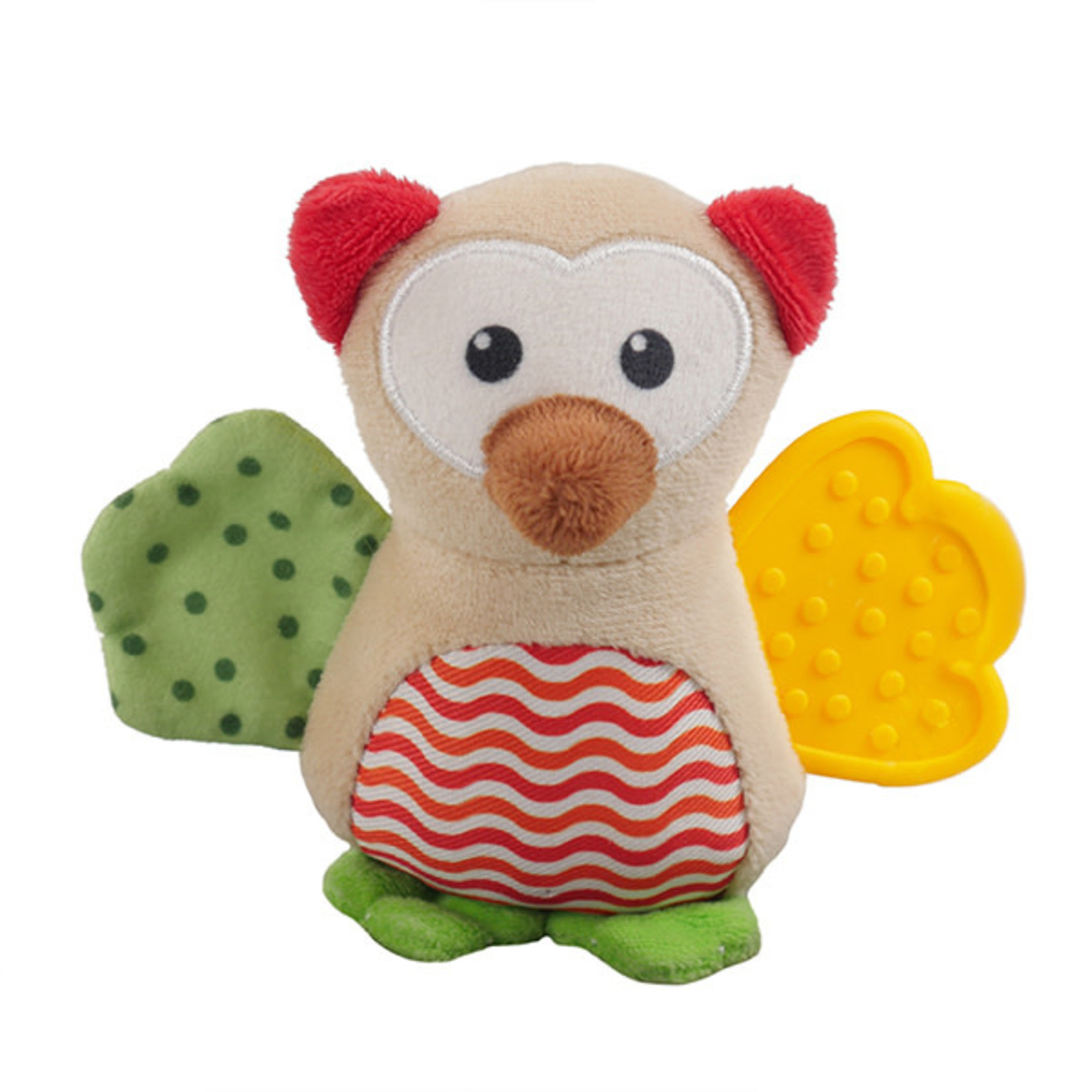 Rosewood Little Nippers Wise Owl Soft & Cuddly Toy for Puppies & Small Dogs