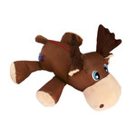 KONG Cozie Ultra Max Moose Plush Dog Toy, Medium