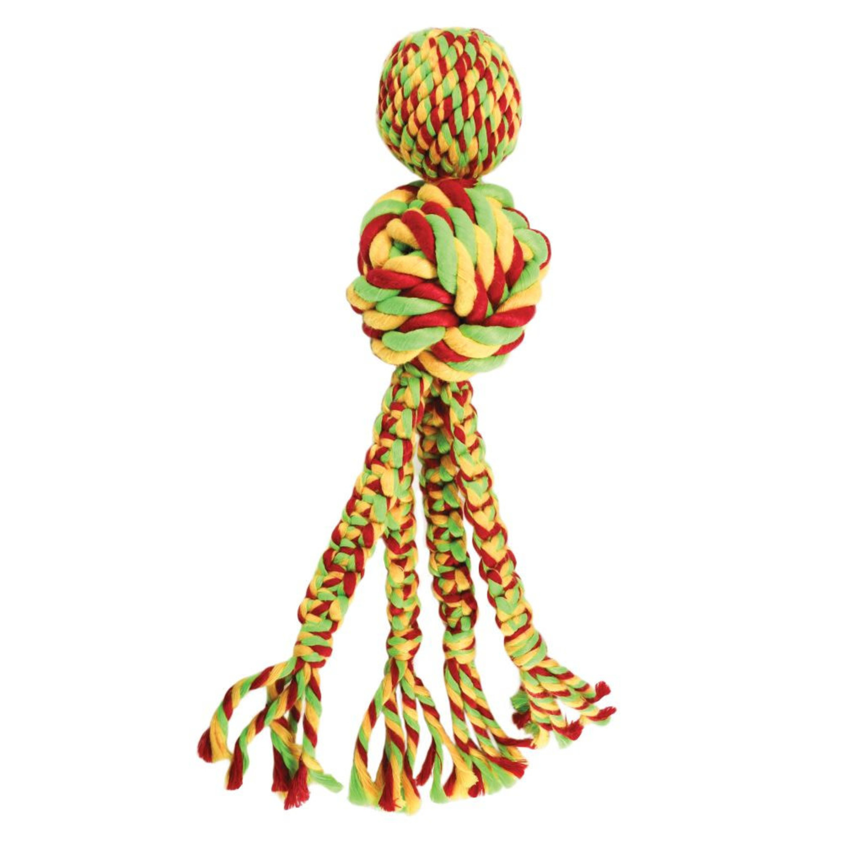 KONG Wubba Weaves Dog Toy with Rope