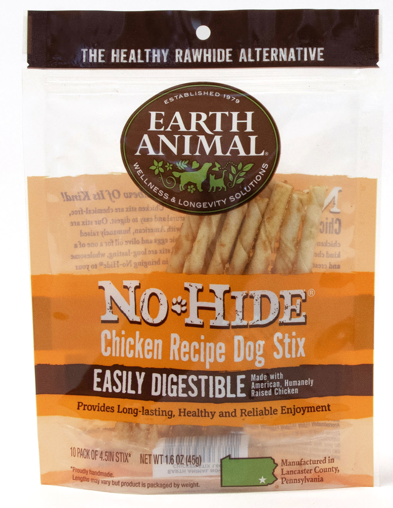 No Hide Chicken Recipe Dog Stix Chew 10 pack 45g Pet Care By Post