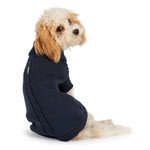 Ancol Cable Knit Dog Jumper in Blue