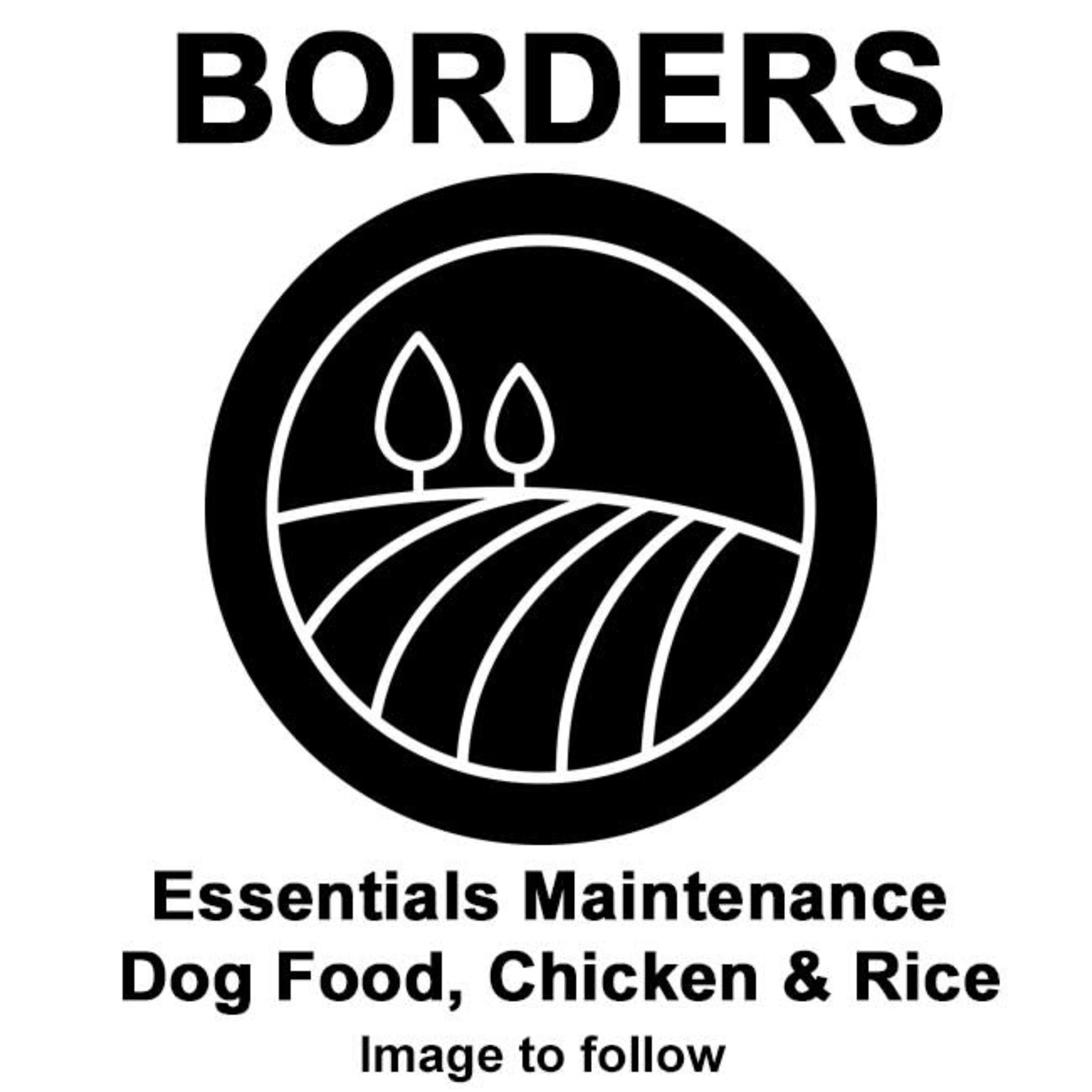 Borders Essentials Maintenance Dog Dry Food, Chicken & Rice 15kg