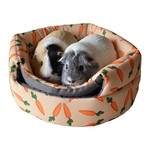 Rosewood 2 in 1 Carrot Design 'Beehive' Small Animal Bed