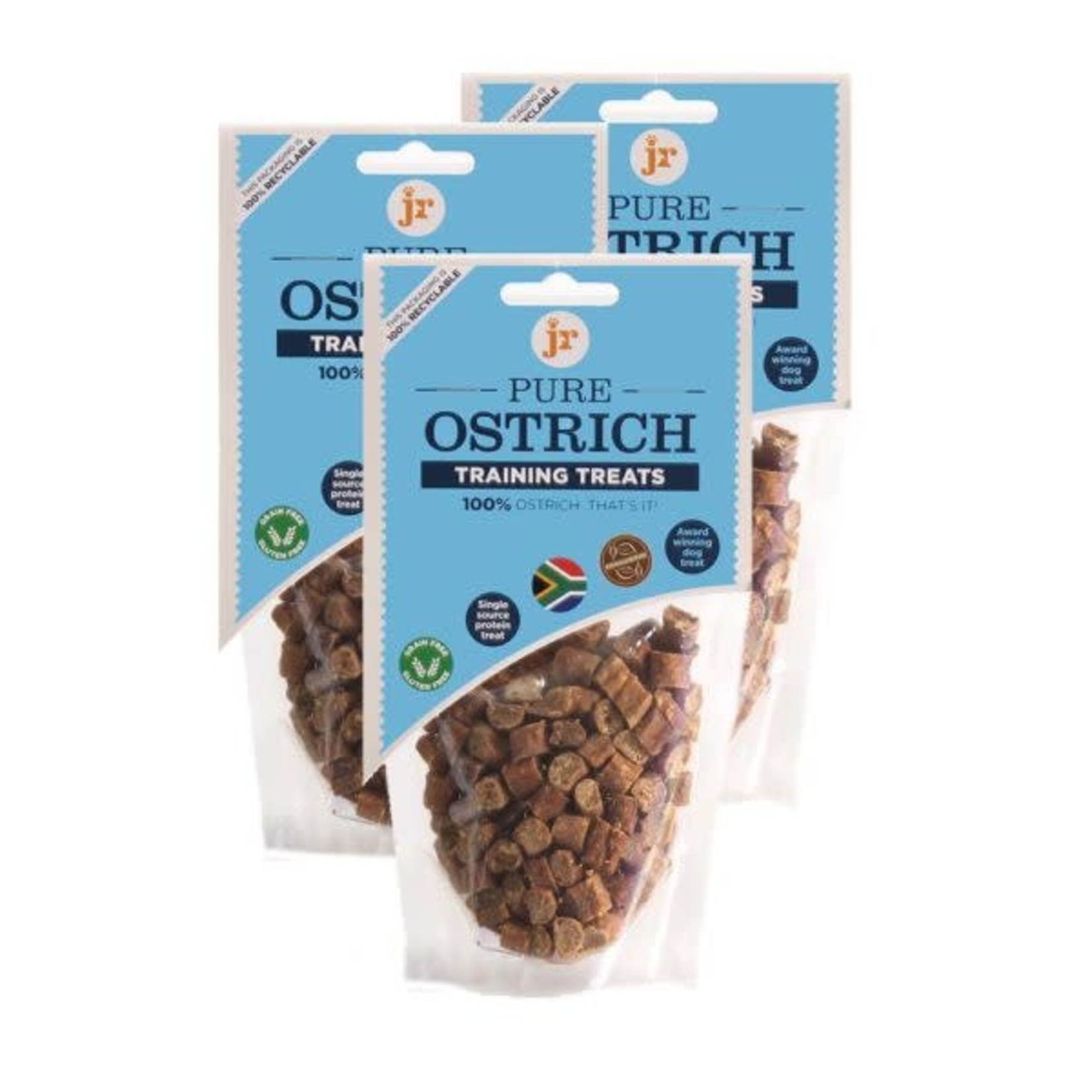 jr pet products Ostrich Training Dog Treats, 85g