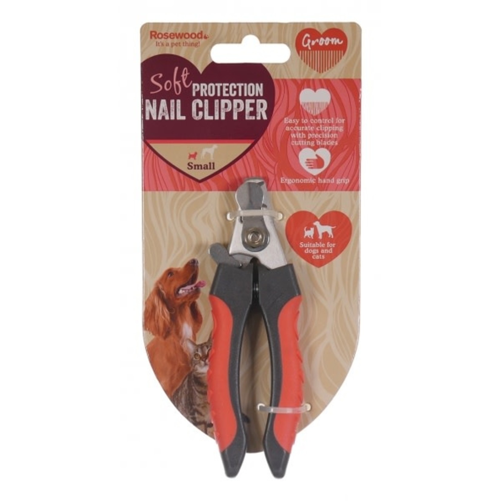 Rosewood Soft Protection Manicure Cat & Dog Nail Clipper, Small