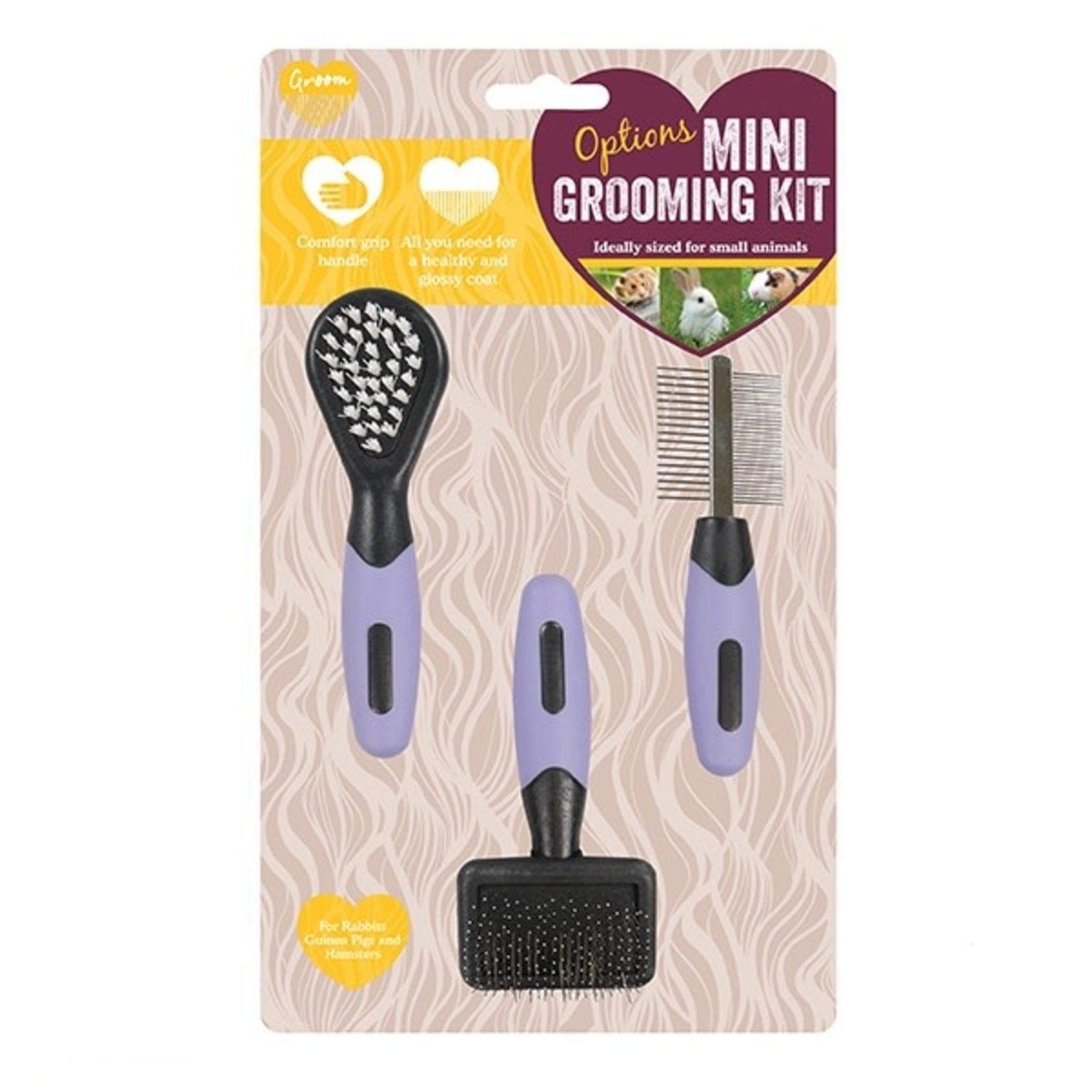 Rosewood Options Mini Grooming Set for Small Animals