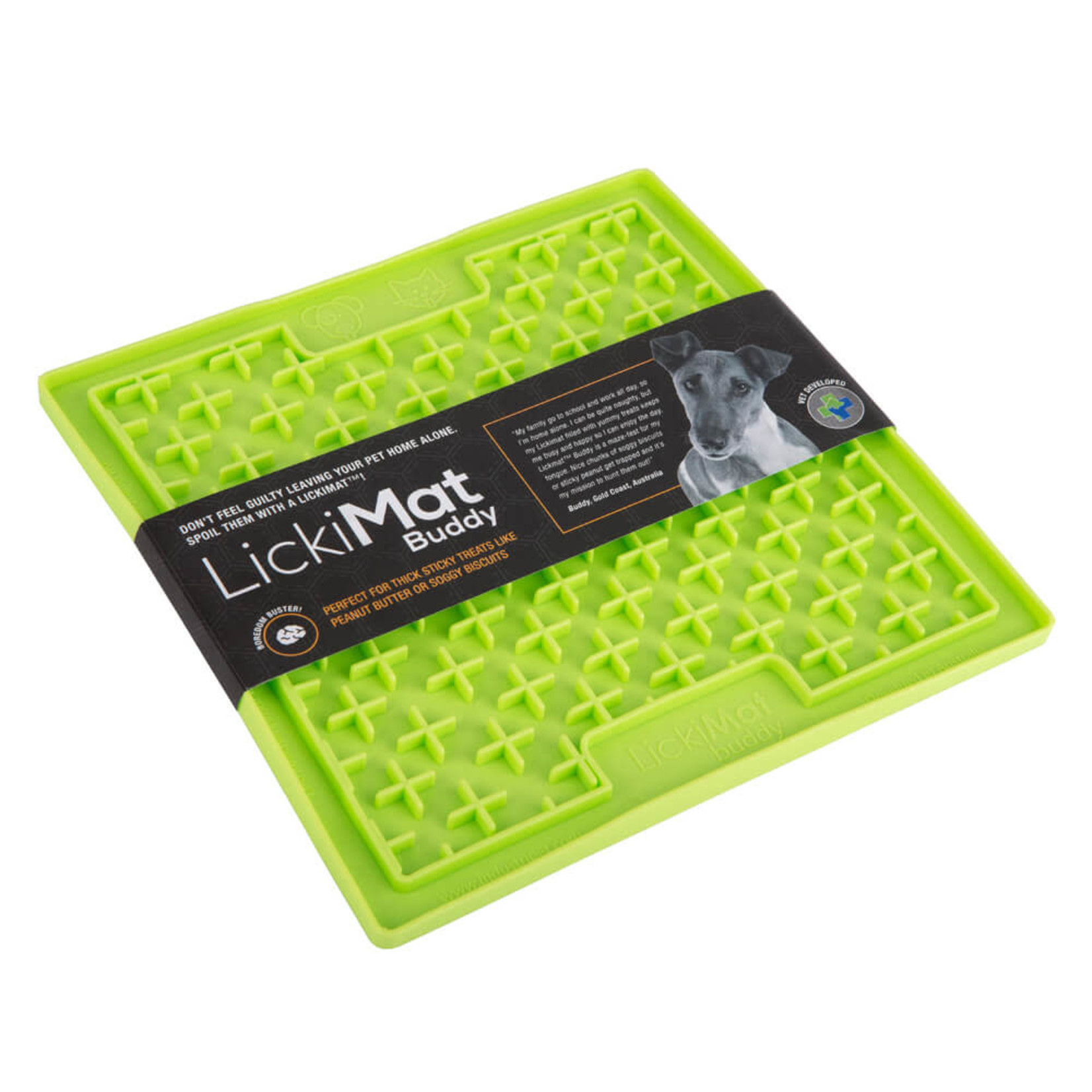 LickiMat Classic Buddy Slow Feeder Lick Mat for Dogs, Small