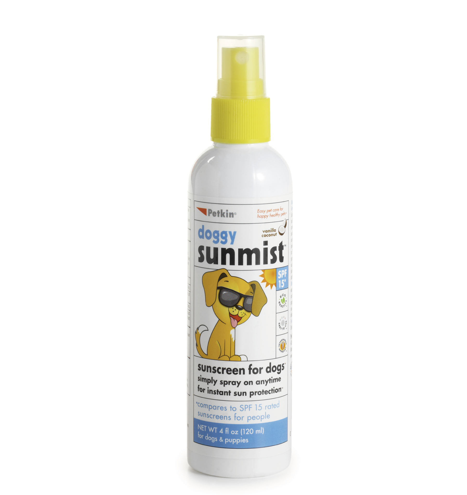 Petkin Doggy Sunmist, Sunscreen for Dogs 120ml Pet Care By Post