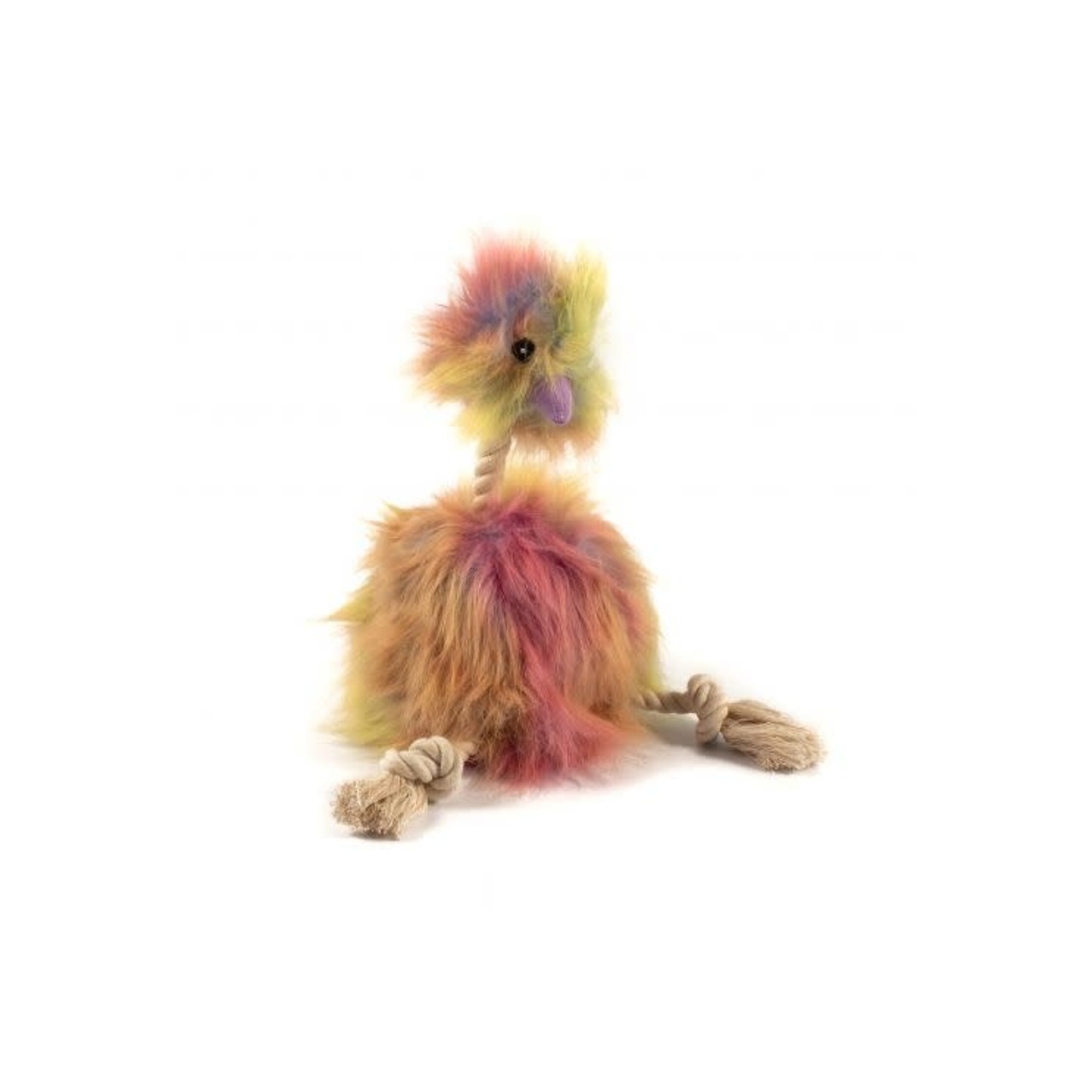 Fluffy Emu Dog Toy - Pet Care By Post