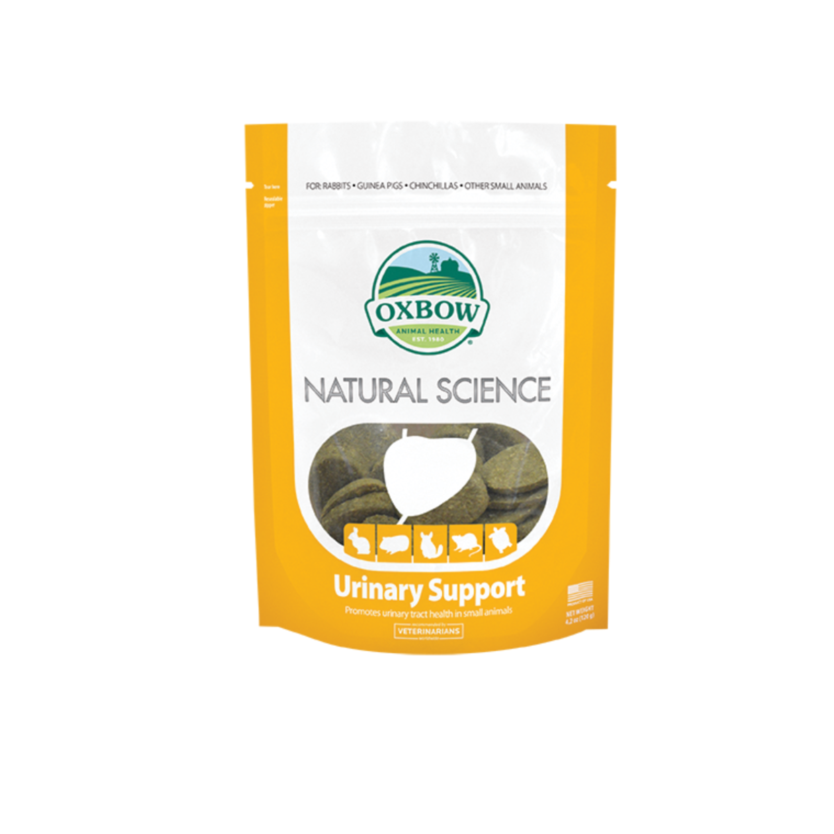 Oxbow Natural Science Supplements for Small Animals Urinary Support, 60 tablets